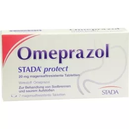 OMEPRAZOL STADA Protect 20 mg gastric tablets, 7 pcs