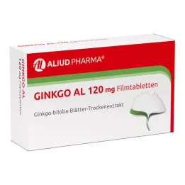 GINKGO AL 120 mg film-coated tablets, 30 pcs