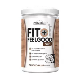 LAYENBERGER Fit+Feelg.Slim σοκολατένιο παξιμάδι αντικατάστασης γεύματος, 430 γρ