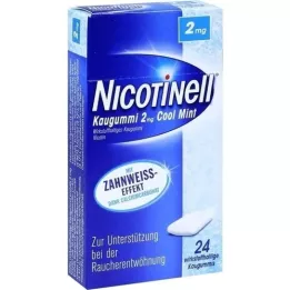 NICOTINELL Kaugummi Cool Mint 2 mg, 24 St