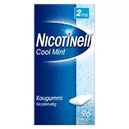 NICOTINELL Chewing gum Cool Mint 2 mg, 96 pcs