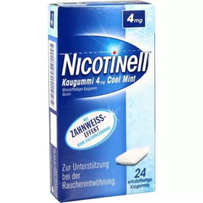 NICOTINELL Guma do żucia Cool Mint 4 mg, 24 szt