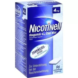 NICOTINELL Kaugummi Cool Mint 4 mg, 96 St