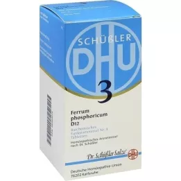 BIOCHEMIE DHU 3 Ferrum fosforicum D 12 tabletek, 420 szt