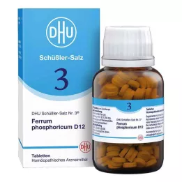 BIOCHEMIE DHU 3 Ferrum phosphoricum D 12 tablets, 420 pcs
