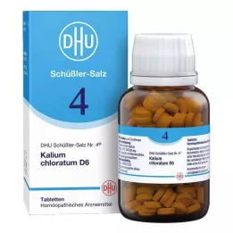 BIOCHEMIE DHU 4 Kalium chloratum D 6 tablets, 420 pcs