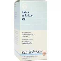 BIOCHEMIE DHU 6 potassium sulfuricum D 3 tablets, 420 pcs