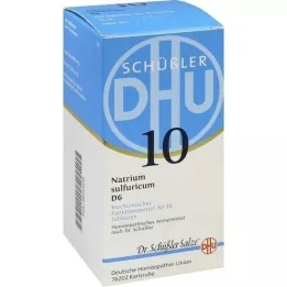 BIOCHEMIE DHU 10 sodium sulfuricum d 6 tablets, 420 pcs