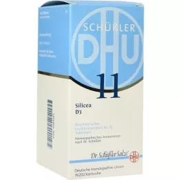 BIOCHEMIE DHU 11 Silicea D 3 tablets, 420 pcs