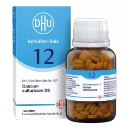 BIOCHEMIE DHU 12 Calcium sulfuricum D 6 tablets, 420 pcs