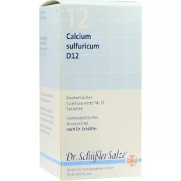 BIOCHEMIE DHU 12 Calcium sulfuricum D 12 tablets, 420 pcs