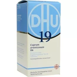 BIOCHEMIE DHU 19 Cuprum arsenicosum D 6 tablets, 420 pcs