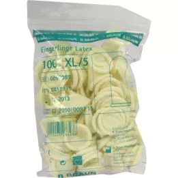 FINGERLING latex size 5, 100 pcs
