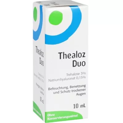 THEALOZ Duo Augentropfen, 10 ml