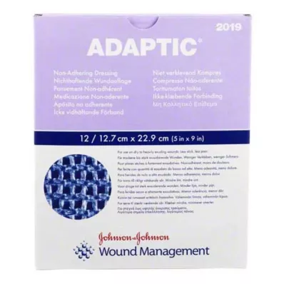 Delivery service from Germany - ADAPTIC 12.7x22.9 cm moist wound dressing,  12 pcs