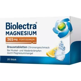 BIOLECTRA Magnesium 365 mg fortissimum lemon, 20 τεμ