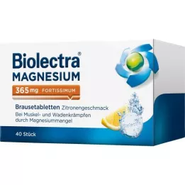BIOLECTRA Magnesio 365 mg Fortissimum Lemon, 40 pz