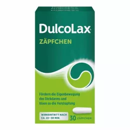 DULCOLAX Suppositories, 30 pcs