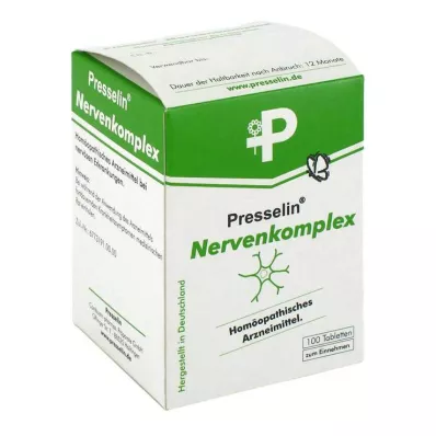 PRESSELIN Nerve Complex Tablets, 100 pcs PRESSELIN Nerve Complex Tablets, 100 pcs