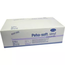 PEHA-SOFT Vinyl Unt. Gloves Unste. Powder -free XS, 100 pcs