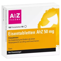 EISENTABLETTEN AbZ 50 mg film-coated tablets, 100 pcs