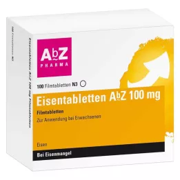 EISENTABLETTEN AbZ 100 mg film-coated tablets, 100 pcs