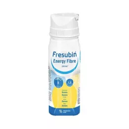FRESUBIN ENERGY Fibre DRINK Banana Drinking Bottle, 4X200 ml