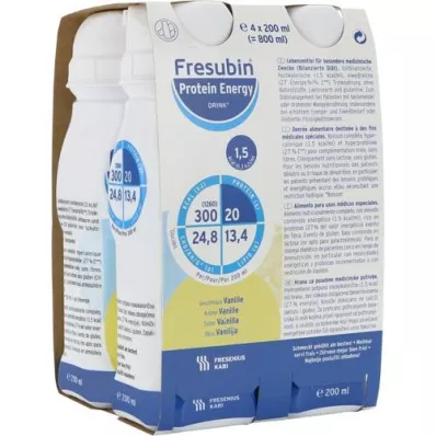 FRESUBIN PROTEIN Energy DRINK Vanille Trinkfl., 4X200 ml