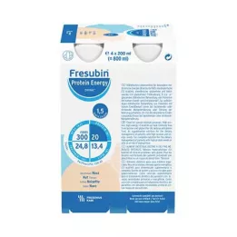 FRESUBIN PROTEIN Energy DRINK Nut Drinking Bottle, 4X200 ml