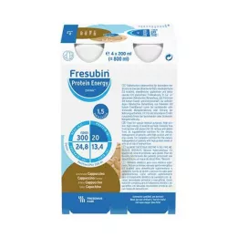 FRESUBIN PROTEIN Energy DRINK Cappucc.Trinkfl., 4X200 ml