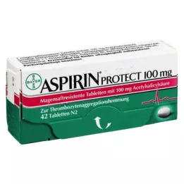 ASPIRIN Protect 100 mg gastro-resistant tablets, 42 pcs