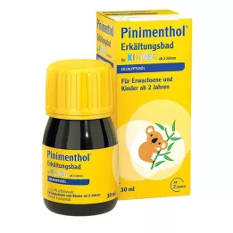 PINIMENTHOL Cold bath for children from 2 years, Eucalyptus, 30 ml