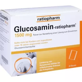 Glucosamine ratiopharm 1500 mg, 30 pcs