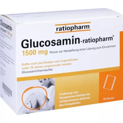 GLUCOSAMIN-RATIOPHARM 1500 mg Plv.z.H.e.L.z.Einn., 30 pcs