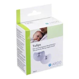 ARDO Tulips nipple shields size L, 2 pcs