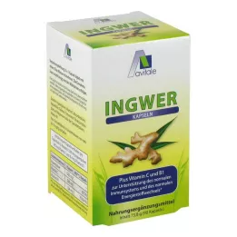 INGWER 500 mg capsules+vitamin B1+C, 90 pcs