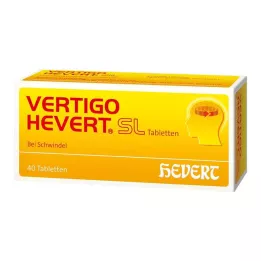 VERTIGO HEVERT SL Tablets, 40 pcs