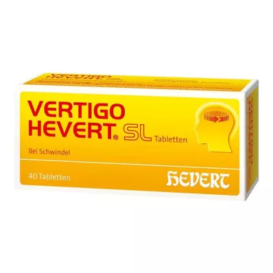 VERTIGO HEVERT SL Tablets, 40 pcs VERTIGO HEVERT SL Tablets, 40 pcs