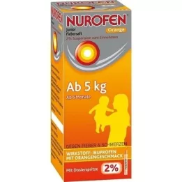 Nurofen Junior Fever Juice Orange 2%, 100 ml