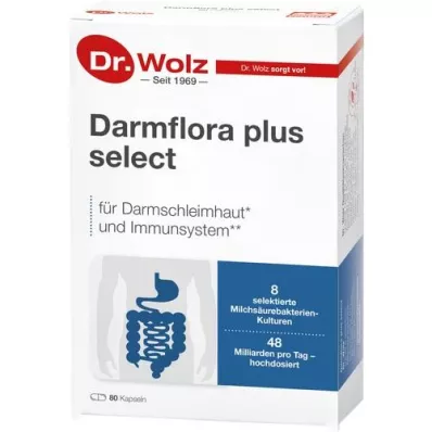 DARMFLORA Plus Select capsules, 80 pcs