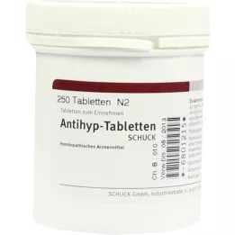 ANTIHYP Tablets Schuck, 250 pcs