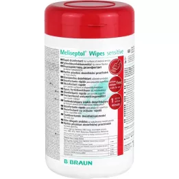 MELISEPTOL Wipes sensitive donor box, 60 pcs