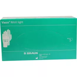 VASCO Nitril Light Investigation gloves Gr.L, 100 pcs