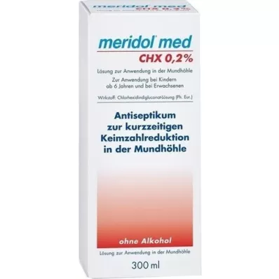 MERIDOL Med CHX 0.2% rinsing, 300 ml