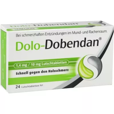 Dolo Dobendan 1,4 mg / 10 mg tabletki dźwigni, 24 szt