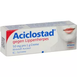 ACICLOSTAD Cream against lip herpes, 2 g