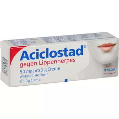 ACICLOSTAD Cream against lip herpes, 2 g