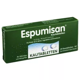 ESPUMISAN Chewable tablets, 20 pcs