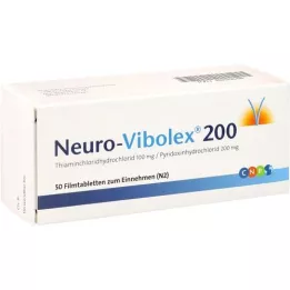 Neuro Vibolex 200 film-coated tablets, 50 pcs