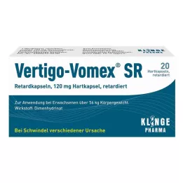 VERTIGO-VOMEX SR Sustained-release capsules, 20 pcs